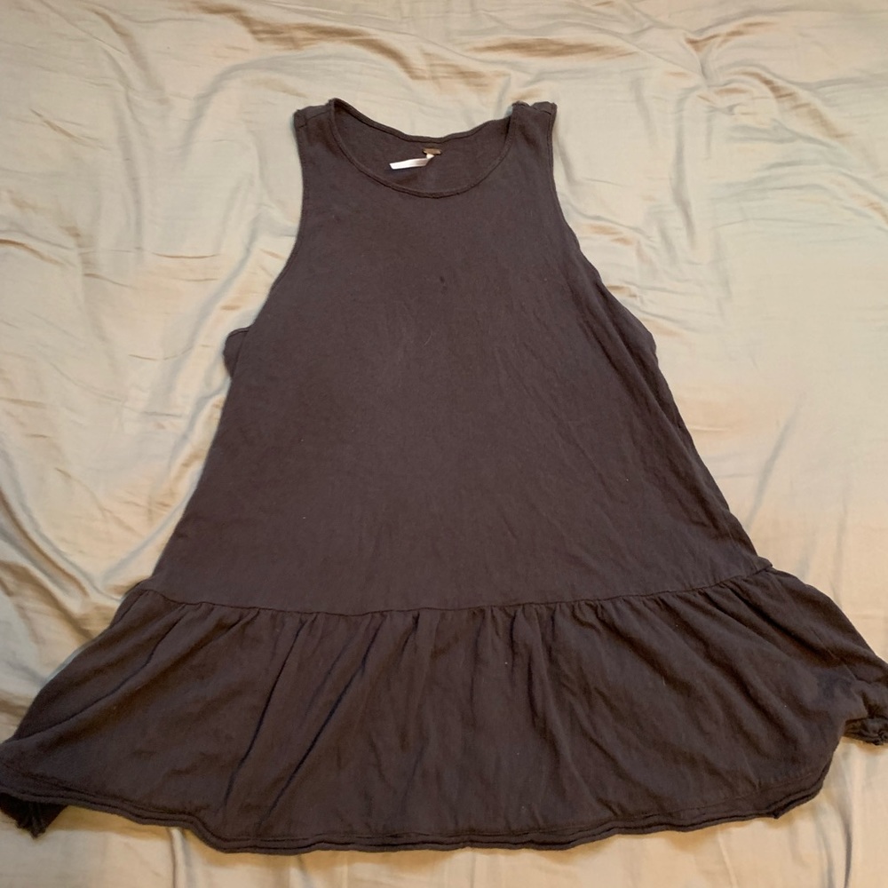 Free People Black Tank top